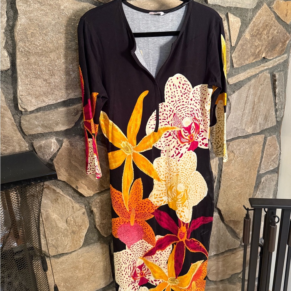The Kit-Giselle dress-Bali Orchids-size M- New with Tags - Picture 2 of 6